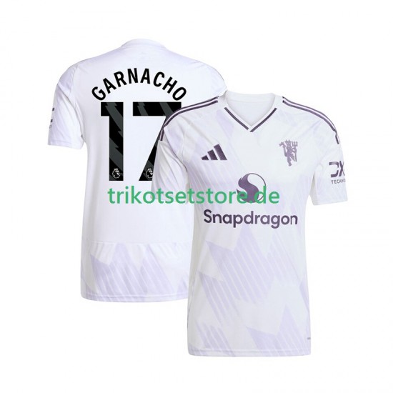 Manchester United Alejandro Garnacho 17 2025-2026 Herren Trikot Auswärts Kurzarm