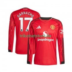 Manchester United Alejandro Garnacho 17 2025-2026 Herren Trikot Heim Langarm