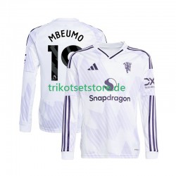 Manchester United Bryan Mbeumo 19 2025-2026 Herren Trikot Auswärts Langarm