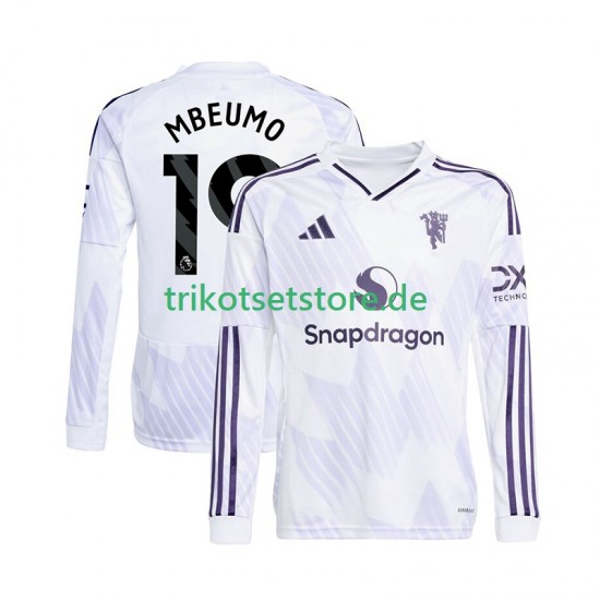 Manchester United Bryan Mbeumo 19 2025-2026 Herren Trikot Auswärts Langarm