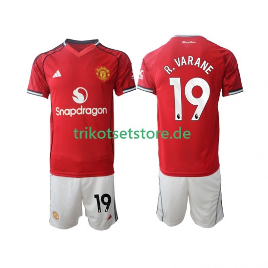 Manchester United Bryan Mbeumo 19 2025-2026 Kinder Trikotset Heim Kurzarm