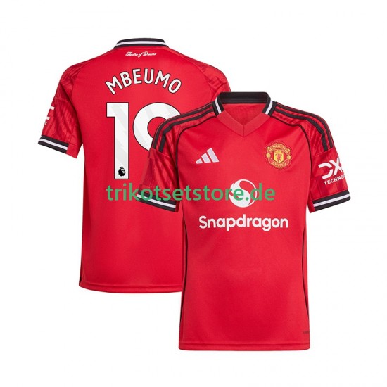 Manchester United Bryan Mbeumo 19 2025-2026 Herren Trikot Heim Kurzarm