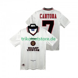 Manchester United CANTONA 7 Retro 1996 1997 Herren Trikot Auswärts Kurzarm