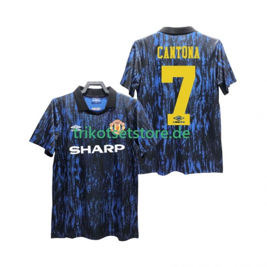 Manchester United CANTONA 7 Retro 1993 Herren Trikot Heim Kurzarm