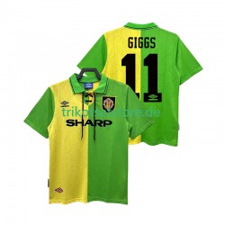 Manchester United GIGGS 11 Retro 1992 1994 Herren Trikot Auswärts Kurzarm
