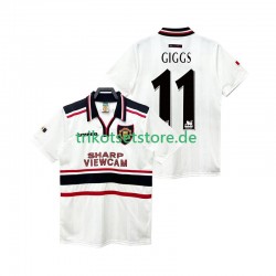 Manchester United GIGGS 11 Retro 1998 1999 Herren Trikot Auswärts Kurzarm