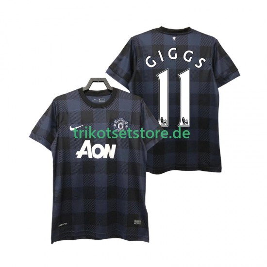 Manchester United GIGGS 11 Retro 2013 2014 Herren Trikot Auswärts Kurzarm