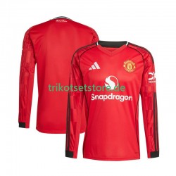 Manchester United 2025-2026 Herren Trikot Heim Langarm