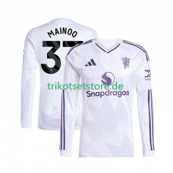 Manchester United Kobbie Mainoo 37 2025-2026 Herren Trikot Auswärts Langarm