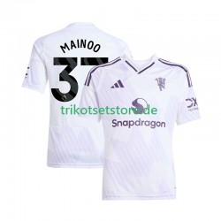 Manchester United Kobbie Mainoo 37 2025-2026 Herren Trikot Auswärts Kurzarm