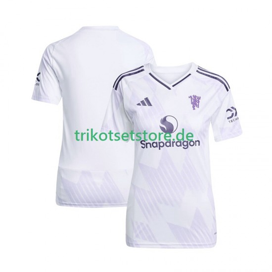 Manchester United 2025-2026 Frauen Trikot Auswärts Kurzarm