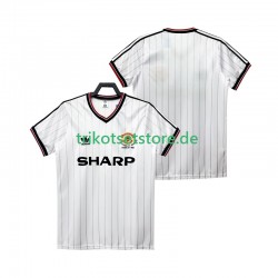Manchester United Retro 1983 1984 Herren Trikot Auswärts Kurzarm