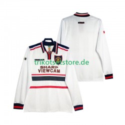 Manchester United Retro 1998 1999 Herren Trikot Auswärts Langarm