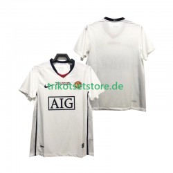 Manchester United Retro Champions League 2008 2009 Herren Trikot Auswärts Kurzarm