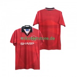 Manchester United Retro 1994 1996 Herren Trikot Heim Kurzarm
