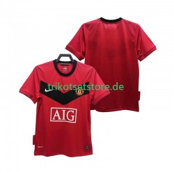 Manchester United Retro 2009 2010 Herren Trikot Heim Kurzarm