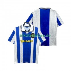 Manchester United Retro 1994 1996 Herren Trikot Ausweich Kurzarm