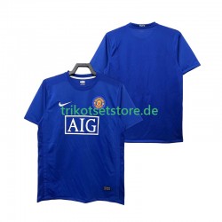 Manchester United Retro 2008 2009 Herren Trikot Ausweich Kurzarm