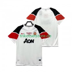 Manchester United Retro Champions League 2011 2012 Herren Trikot Ausweich Kurzarm