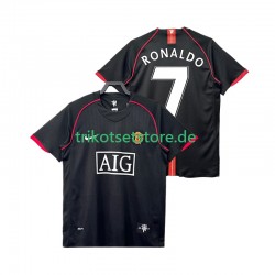 Manchester United Ronaldo 7 Retro 2007 2008 Herren Trikot Auswärts Kurzarm