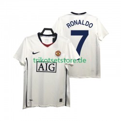 Manchester United Ronaldo 7 Retro Premier League 2008 2009 Herren Trikot Auswärts Kurzarm