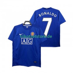 Manchester United Ronaldo 7 Retro 2008 2009 Herren Trikot Ausweich Kurzarm