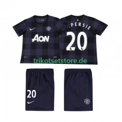 Manchester United V PERSIE 20 Retro 2013 2014 Kinder Trikotset Auswärts Kurzarm