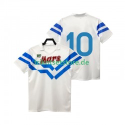 SSC Neapel 10 Retro 1988 1989 Herren Trikot Auswärts Kurzarm