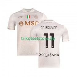 SSC Neapel Kevin De Bruyne 11 2025-2026 Herren Trikot Auswärts Kurzarm