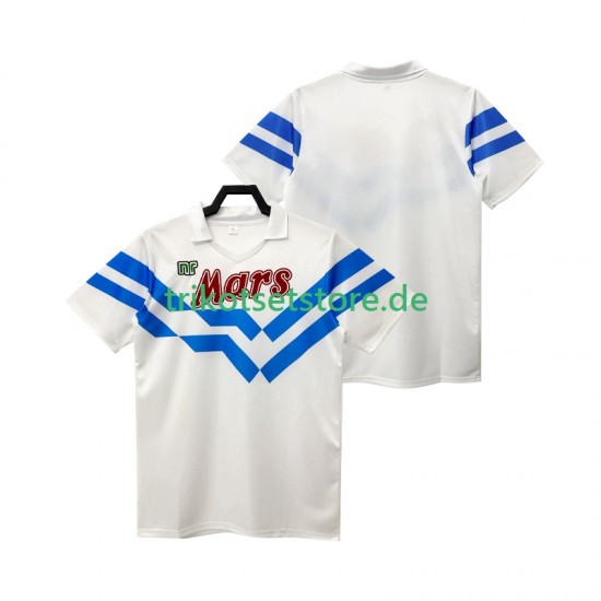 SSC Neapel Retro 1988 1989 Herren Trikot Auswärts Kurzarm