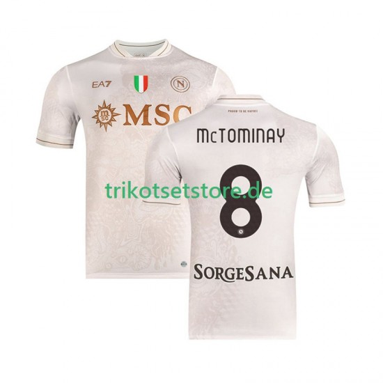 SSC Neapel Scott McTominay 8 2025-2026 Herren Trikot Auswärts Kurzarm
