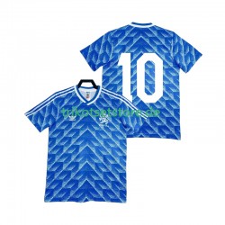 Niederlande 10 Retro 1998 Herren Trikot Auswärts Kurzarm