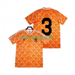 Niederlande 3 Retro 1988 Herren Trikot Heim Kurzarm