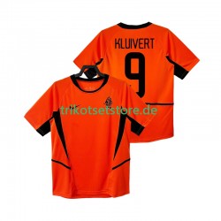 Niederlande KLUIVERT 9 Retro 2002 Herren Trikot Heim Kurzarm