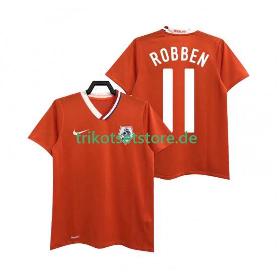 Niederlande ROBBEN 11 Retro 2008 Herren Trikot Heim Kurzarm