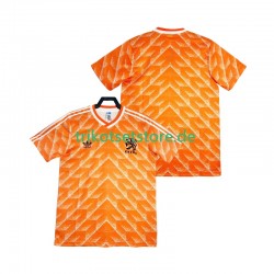 Niederlande Retro 1988 Herren Trikot Heim Kurzarm