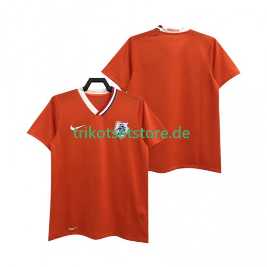 Niederlande Retro 2008 Herren Trikot Heim Kurzarm