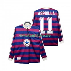 Newcastle United ASPRILLA 11 Retro 1995 1997 Herren Trikot Auswärts Langarm