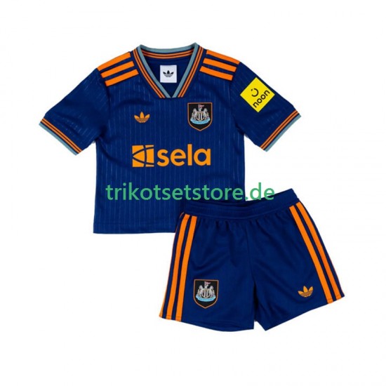 Newcastle United 2025-2026 Kinder Trikotset Ausweich Kurzarm