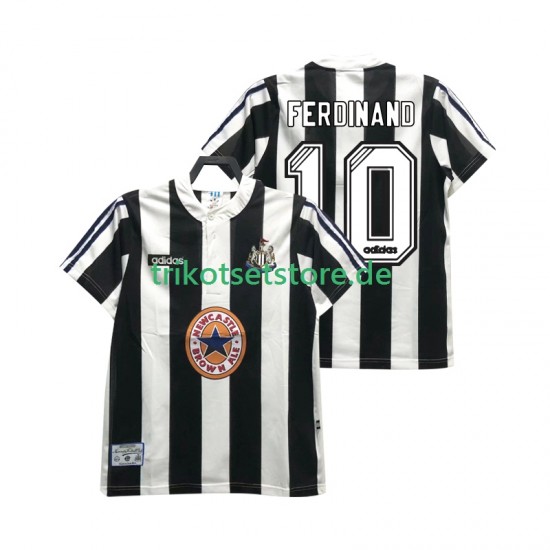 Newcastle United FERDINANE 10 Retro 1995 1997 Herren Trikot Heim Kurzarm