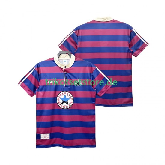 Newcastle United Retro 1995 1997 Herren Trikot Auswärts Kurzarm