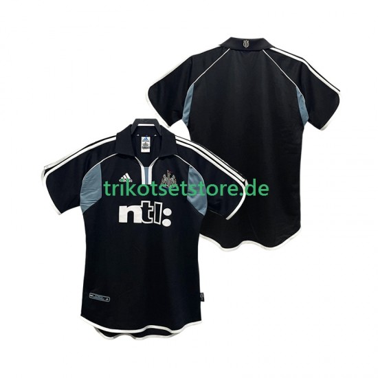 Newcastle United Retro 2000 2001 Herren Trikot Auswärts Kurzarm