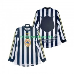 Newcastle United Retro 1997 1999 Herren Trikot Heim Langarm