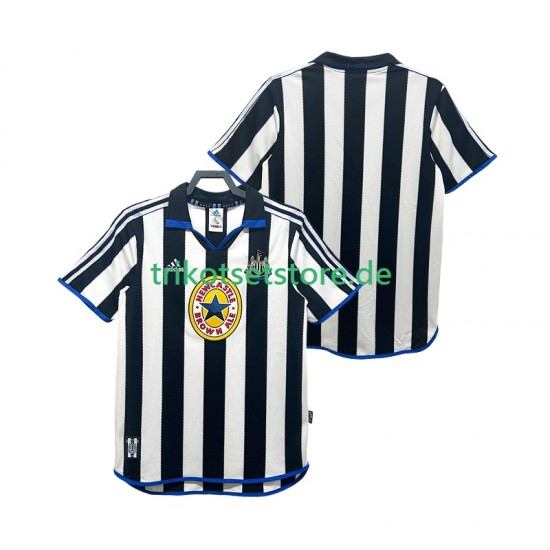 Newcastle United Retro 1999 2000 Herren Trikot Heim Kurzarm