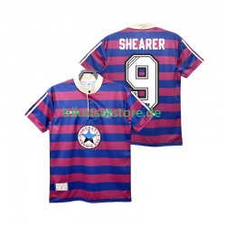 Newcastle United SHEARER 9 Retro 1995 1997 Herren Trikot Auswärts Kurzarm