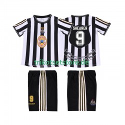 Newcastle United SHEARER 9 Retro 1997 1999 Kinder Trikotset Heim Kurzarm