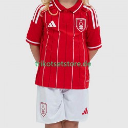 Nottingham Forest 2025-2026 Kinder Trikotset Heim Kurzarm