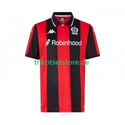 OGC Nizza 2025-2026 Herren Trikot Heim Kurzarm