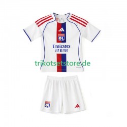 Olympique Lyon 2025-2026 Kinder Trikotset Heim Kurzarm