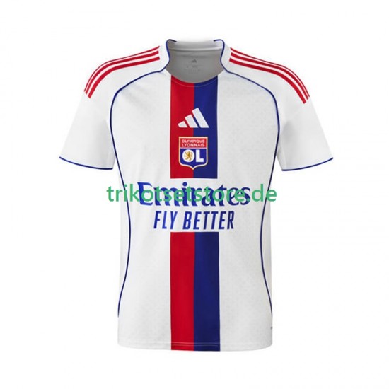 Olympique Lyon 2025-2026 Herren Trikot Heim Kurzarm